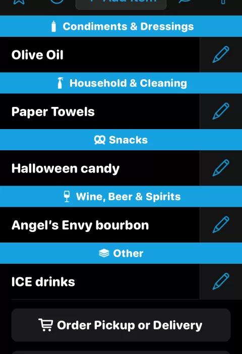 AnyList Mobile App