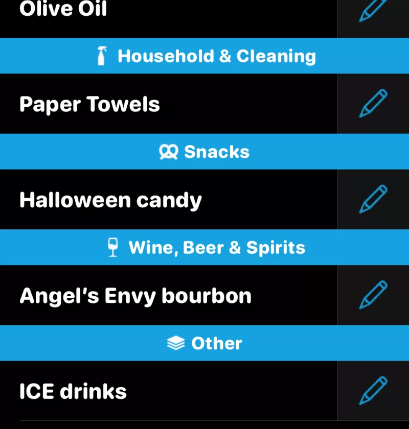 AnyList Mobile App